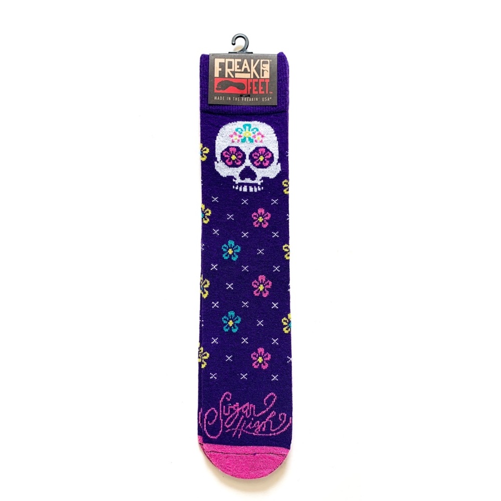 Freaked “Sugar High” knee high sock